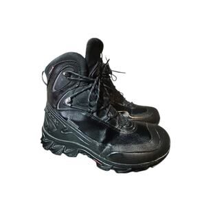 Salomon Climatherm HD Gore-Tex Hiking Tactical Black Lace Up Boots Men’s Sz 9.5